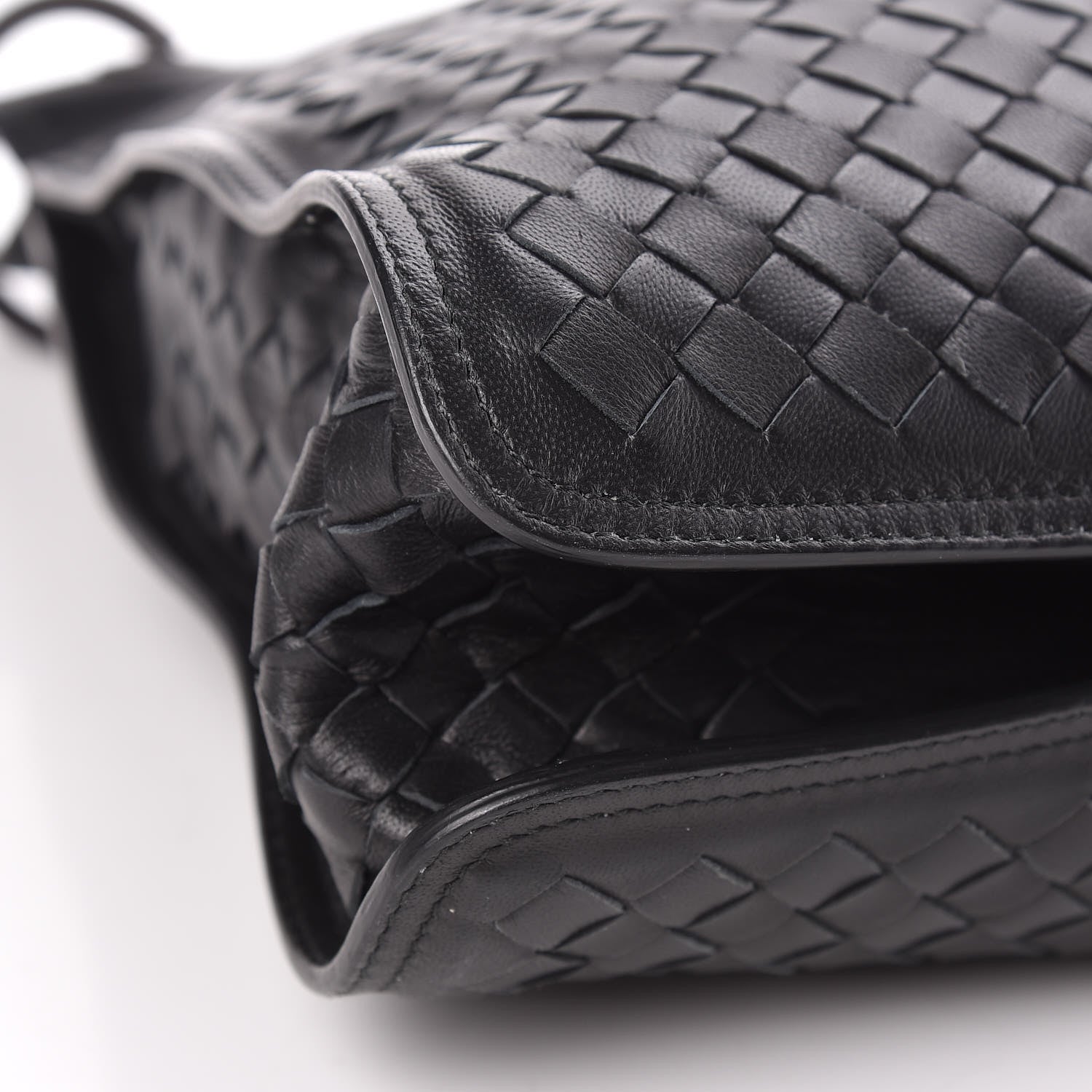 Bottega Veneta Nappa Intrecciato Beverly '71/'16 Bag Black 5 of 11