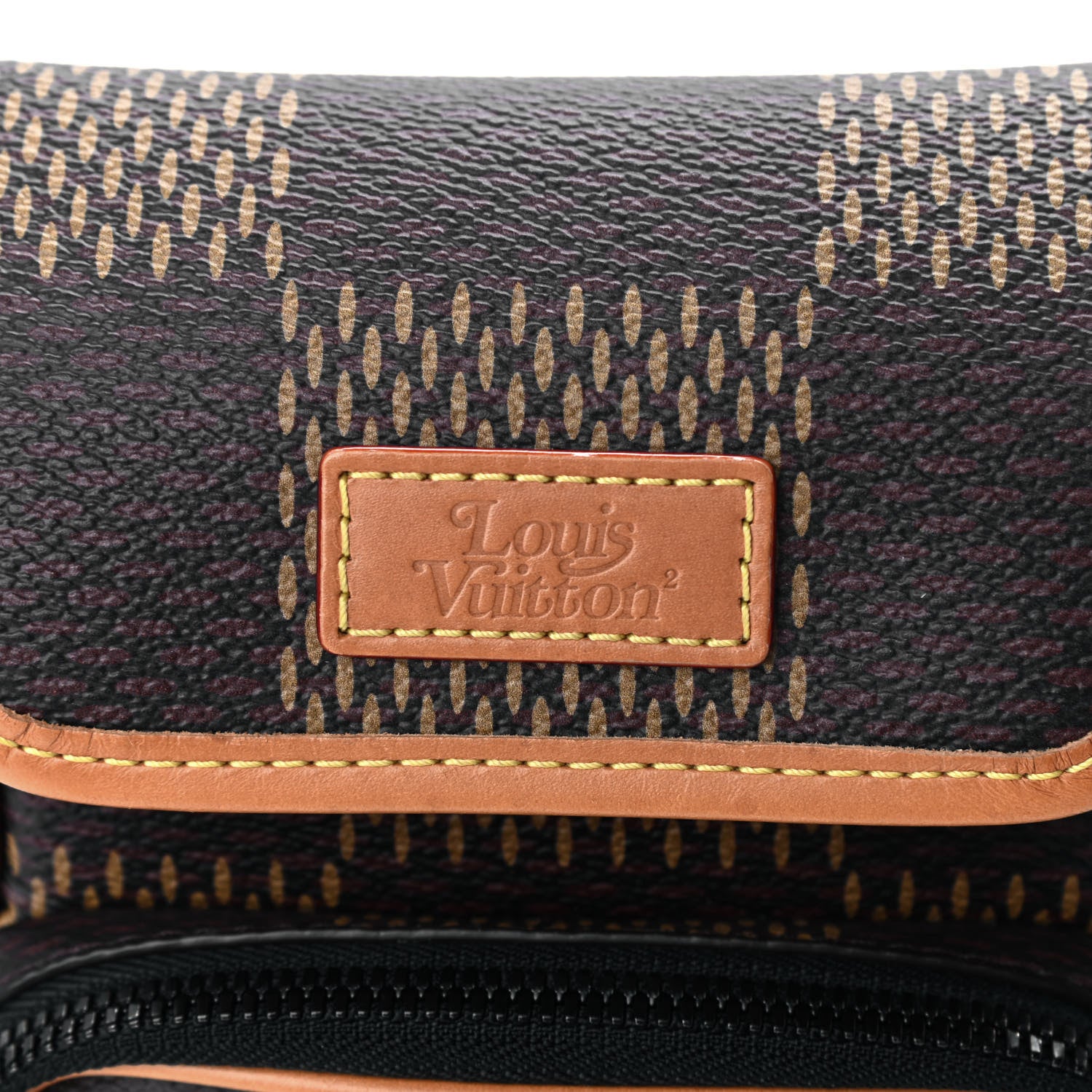Louis Vuitton X NIGO Giant Damier Ebene Monogram Nano Amazone Messenger 7 of 10
