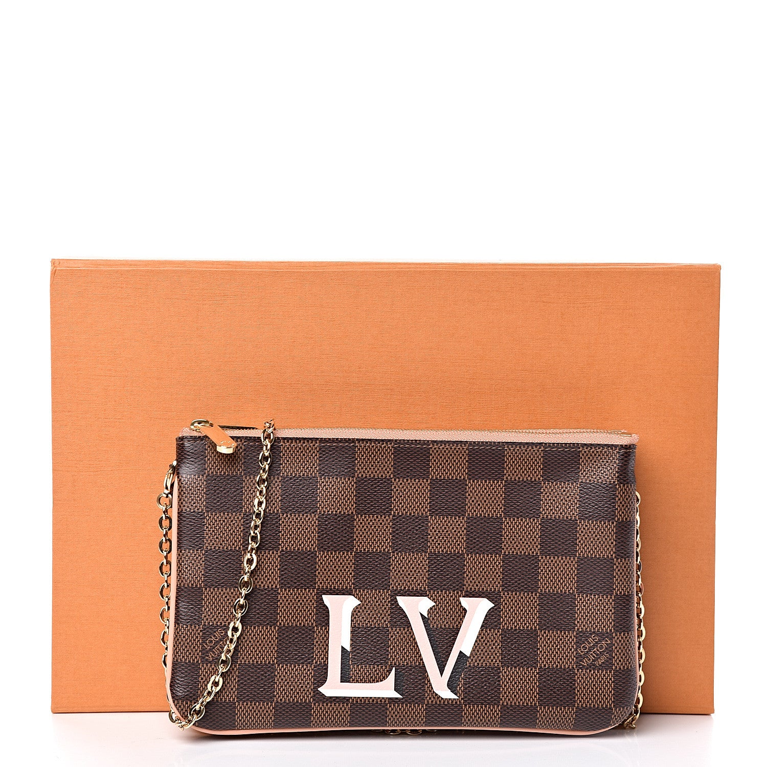 Louis Vuitton Damier Ebene Double Zip Pochette 11 of 11