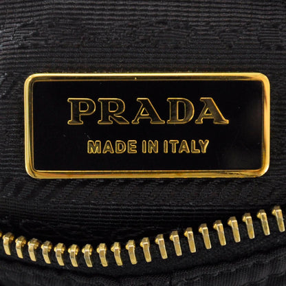 Prada Tessuto Nylon Chevron Bag Nero Black 6 of 8