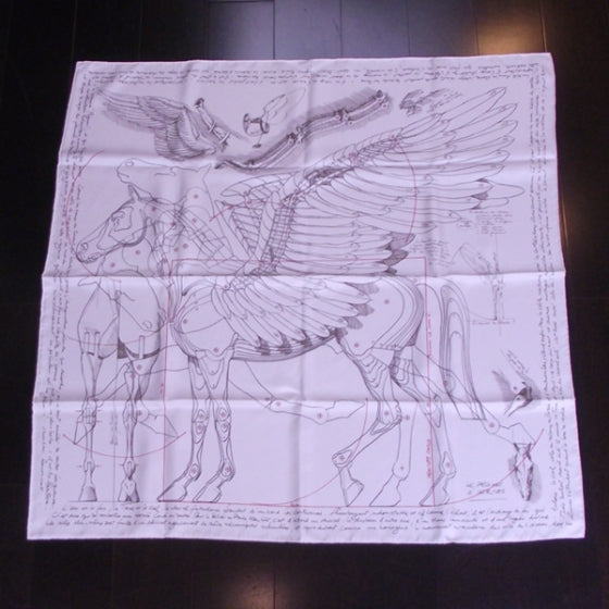 Hermes Silk Pegasus Scarf 1 of 7