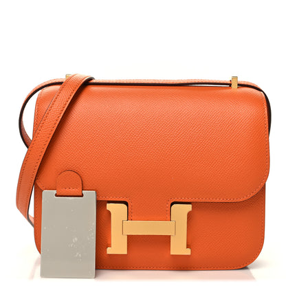 Hermes Epsom Constance 18 Orange 1 of 13