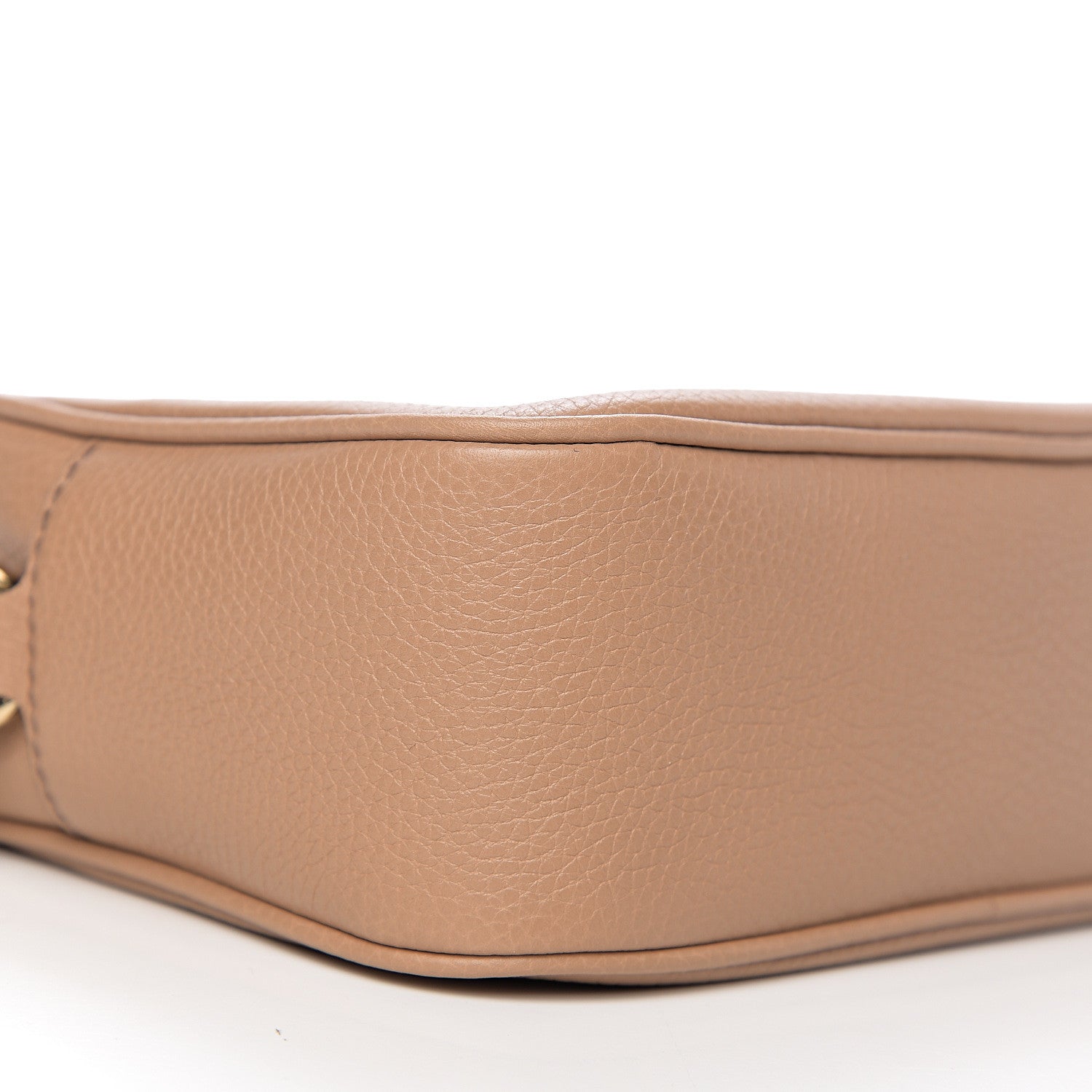 Gucci Pebbled Calfskin Small Soho Disco Bag Rose Beige 8 of 9