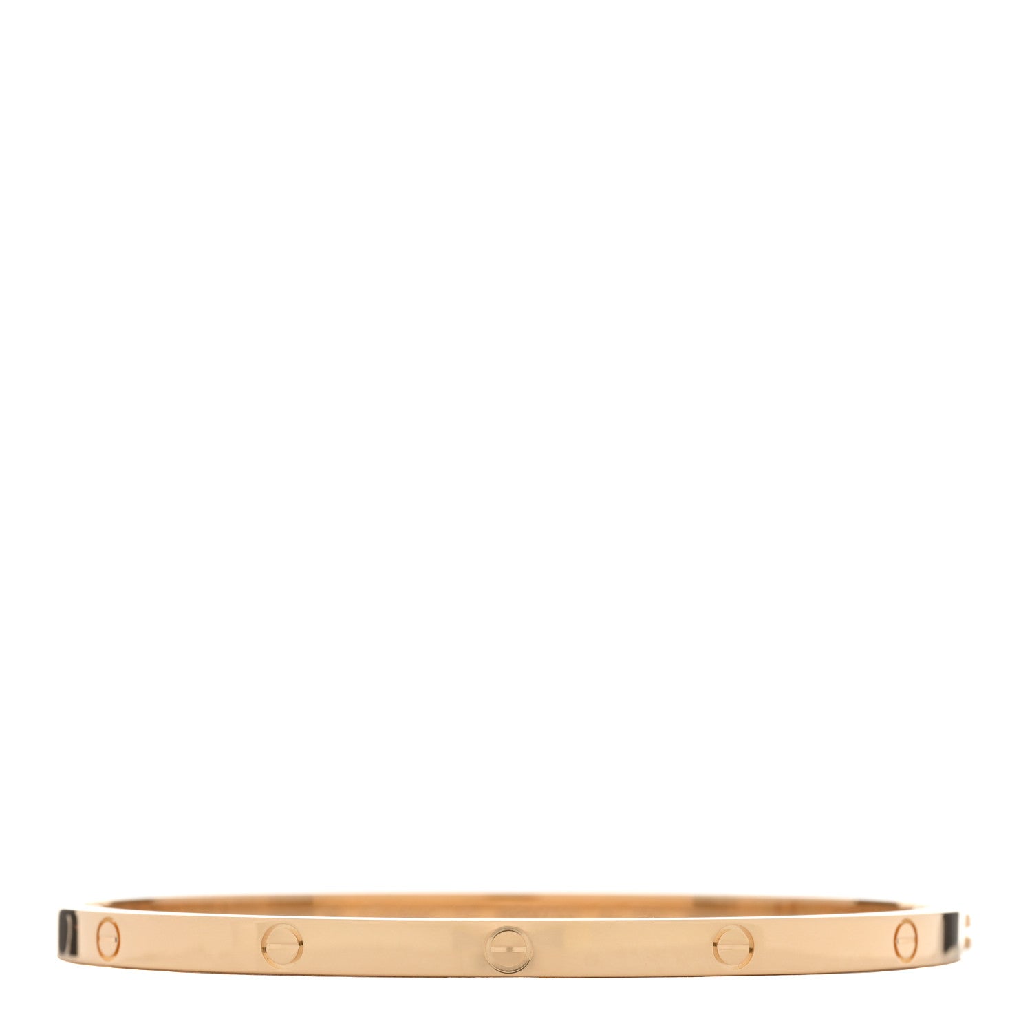 Cartier 18K Yellow Gold Small LOVE Bracelet 17 1 of 5