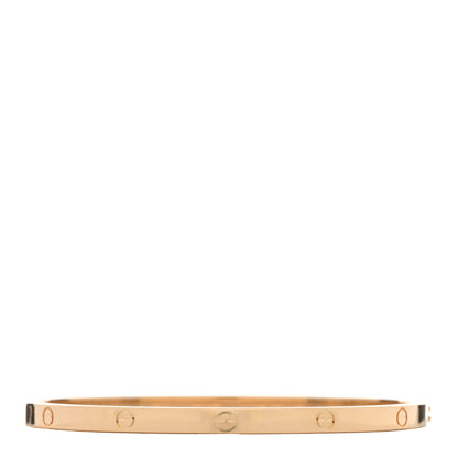 Cartier 18K Yellow Gold Small LOVE Bracelet 17 1 of 5