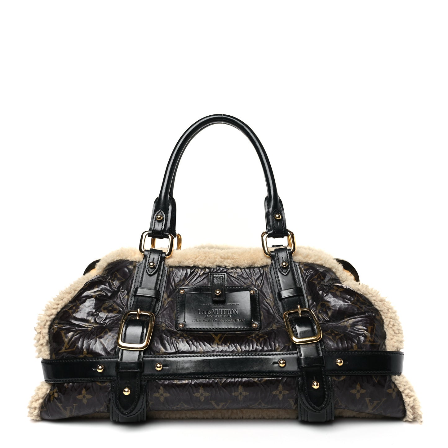 Monogram Shearling Storm Bag