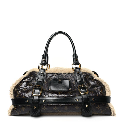 Louis Vuitton Monogram Shearling Storm Bag 1 of 8
