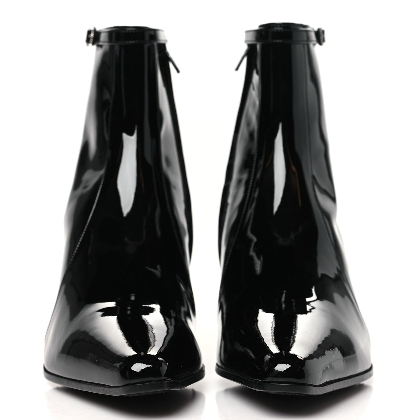 Patent Arsun Ankle Booties 42 Black