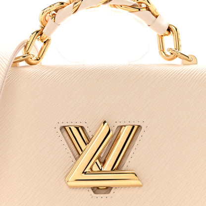 Louis Vuitton Epi Twist Braided Chain Shoulder Bag PM Quartz White 8 of 12