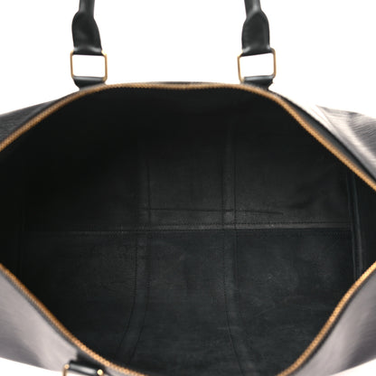Louis Vuitton Epi Keepall 50 Black 4 of 8