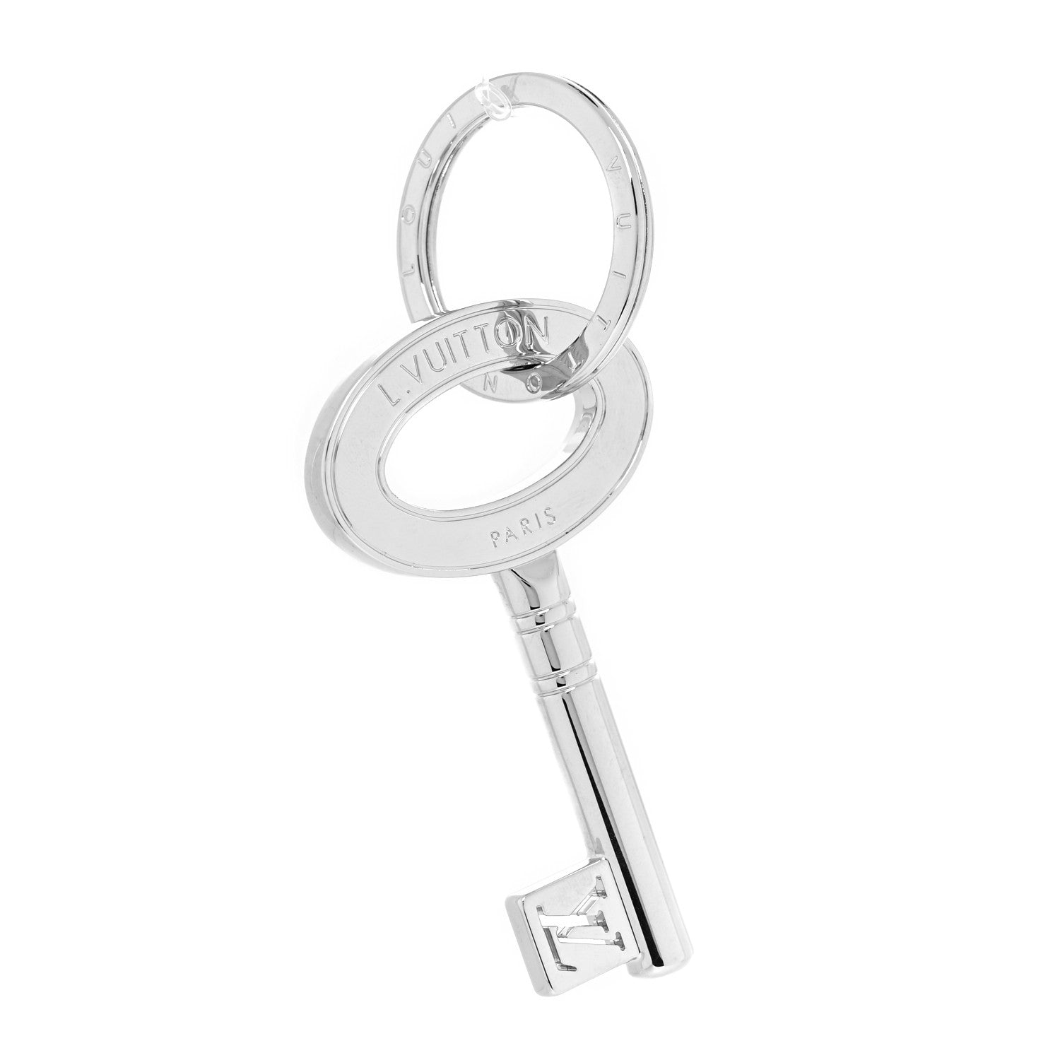 Louis Vuitton Travel Key Key Holder Silver 1 of 5