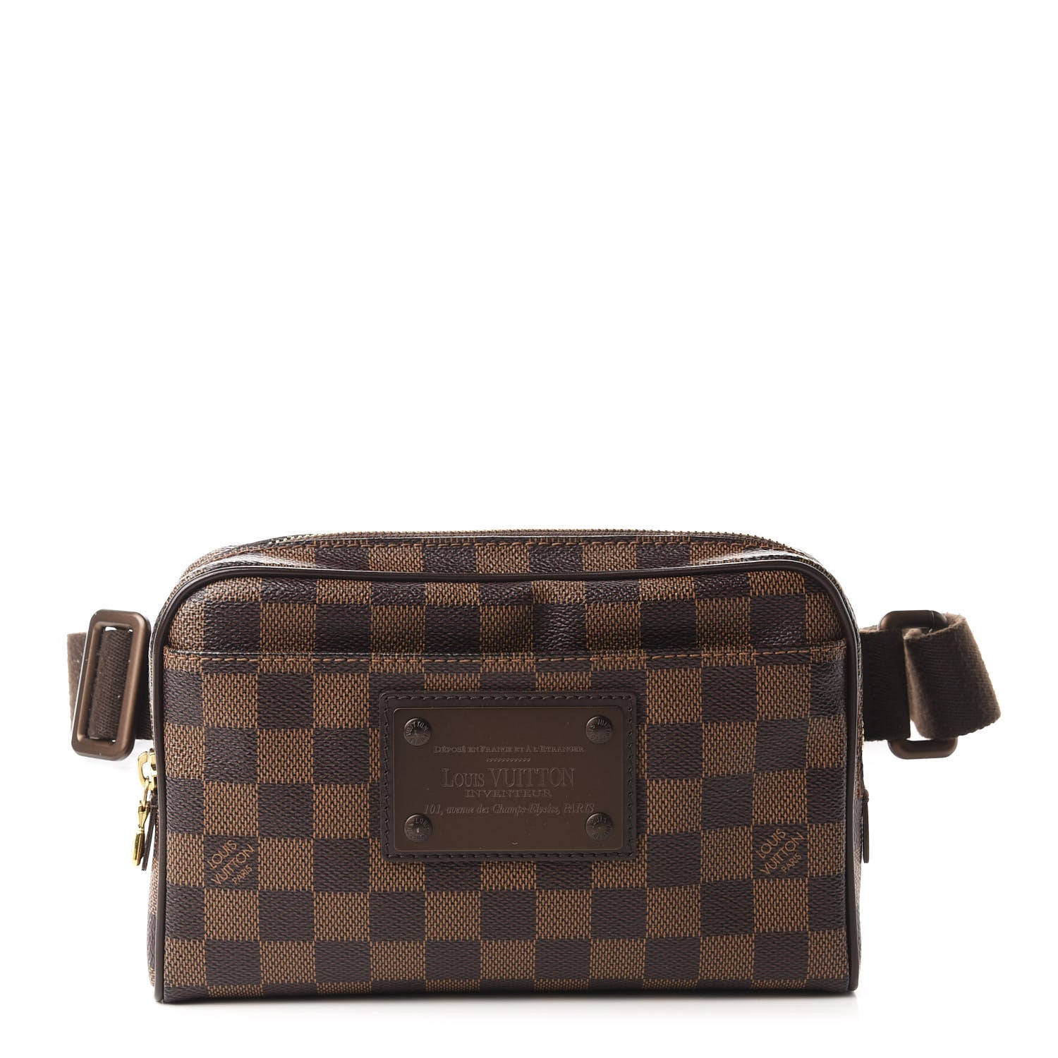 Louis Vuitton Damier Ebene Brooklyn Bum Bag 1 of 9