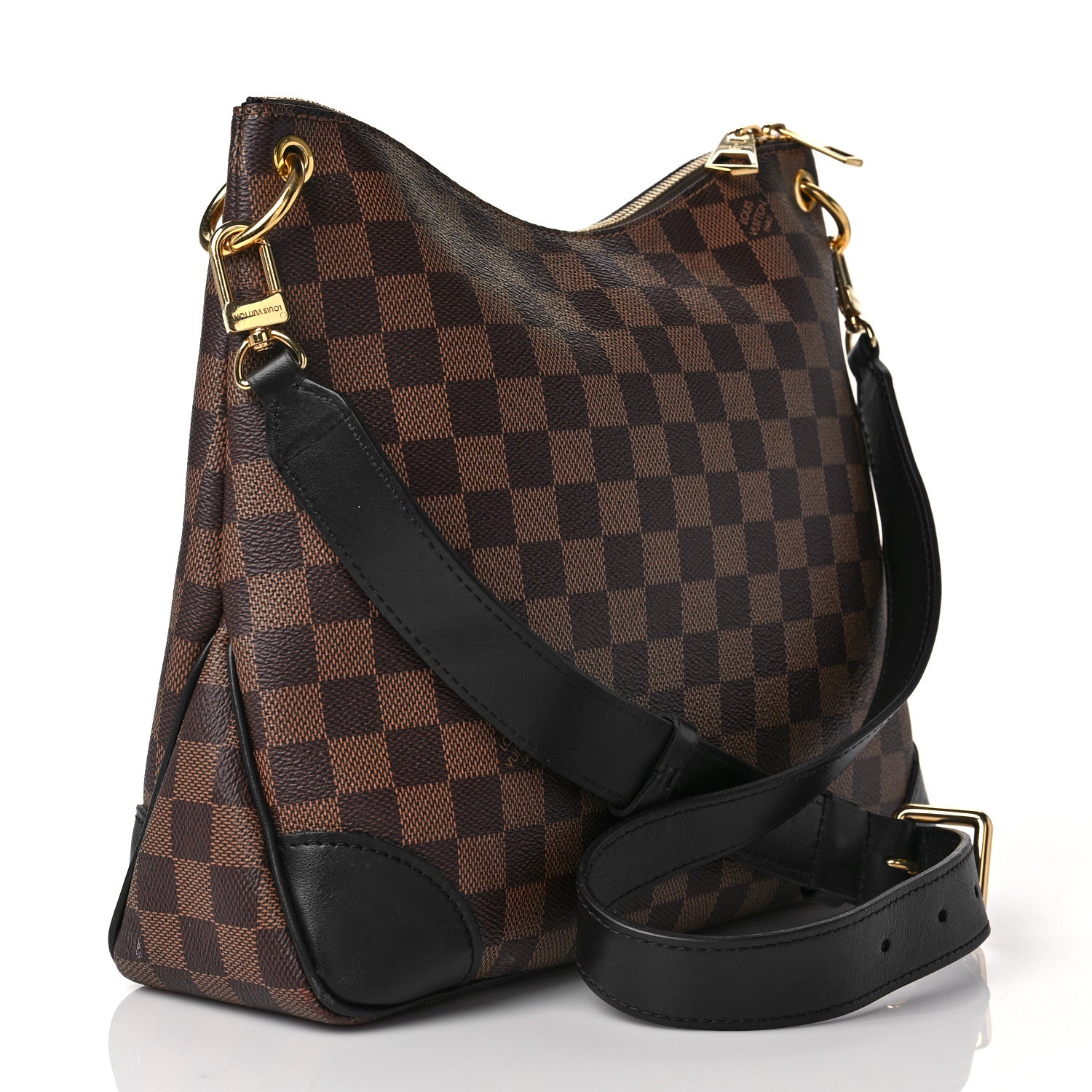 Louis Vuitton Damier Ebene Odeon MM Black 4 of 13