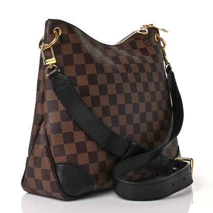 Louis Vuitton Damier Ebene Odeon MM Black 4 of 13
