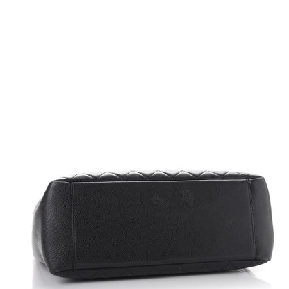 Chanel Caviar Quilted Grand Shopping Tote GST Black 5 of 18