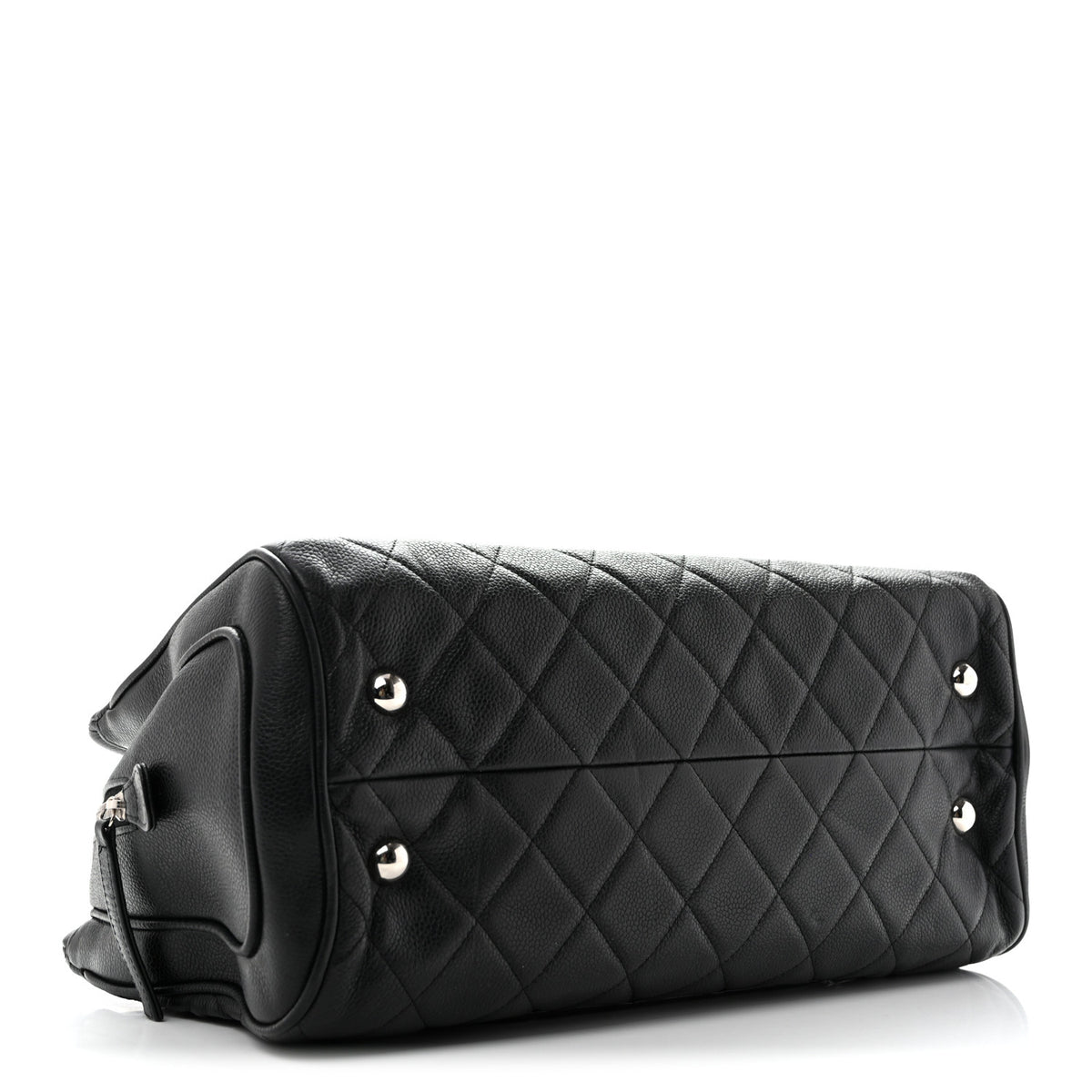 Chanel Caviar Quilted Shopping Tote Black 4 of 13