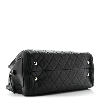 Chanel Caviar Quilted Shopping Tote Black 4 of 13