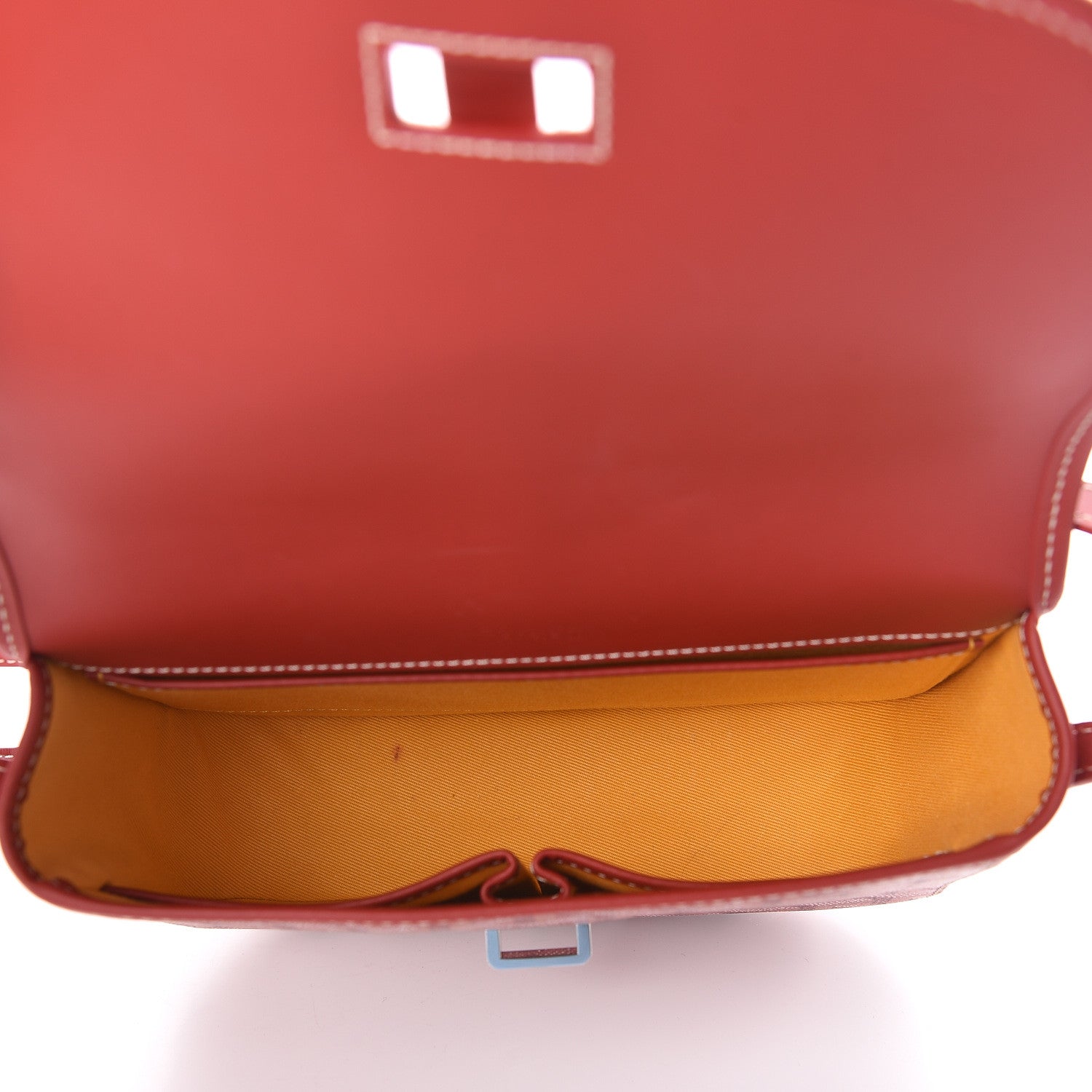 Goyard Goyardine Belvedere II PM Messenger Bag Red 5 of 10