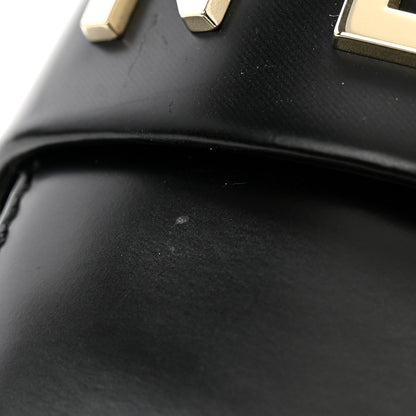Chanel Shiny Calfskin Logo Loafers 37 Black 11 of 13