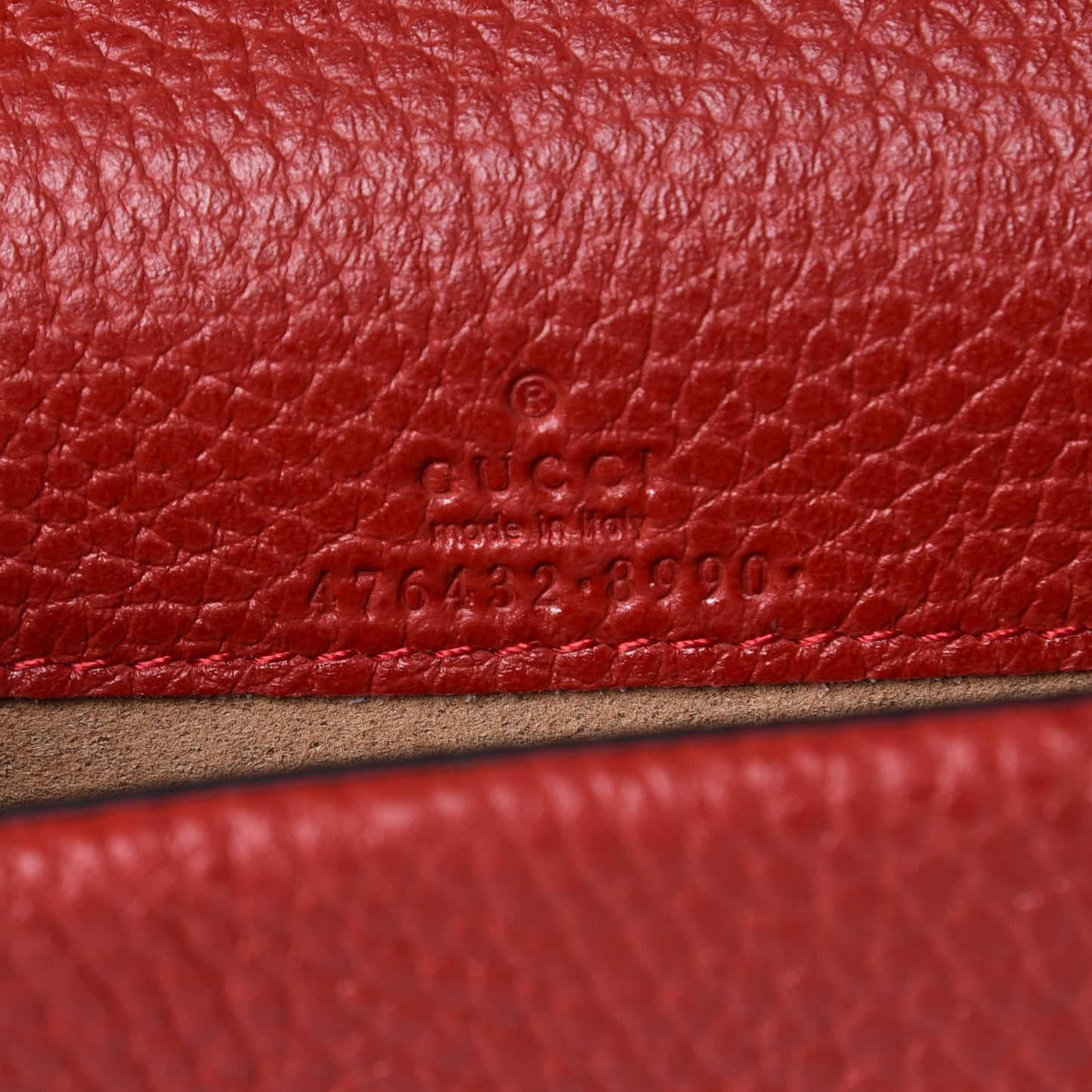Calfskin Super Mini Dionysus Shoulder Bag Hibiscus Red