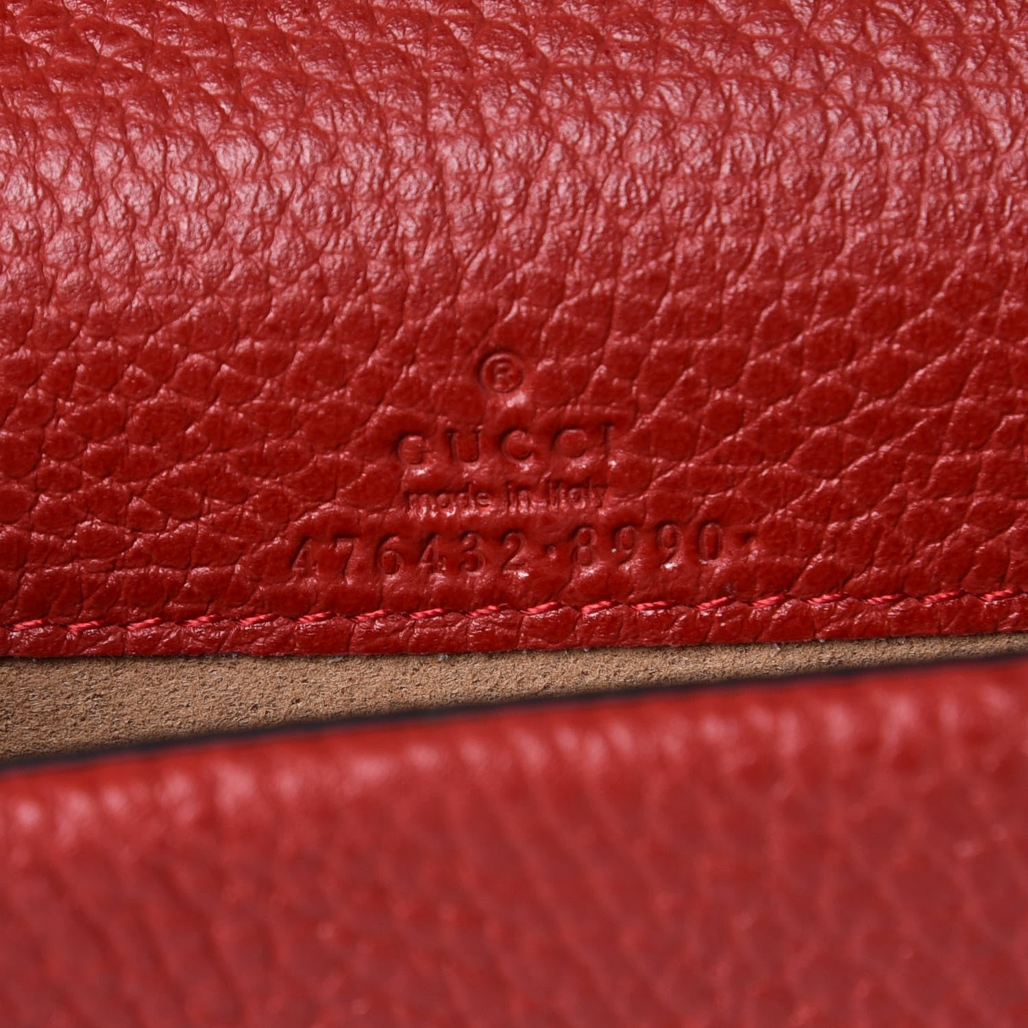 Gucci Calfskin Super Mini Dionysus Shoulder Bag Hibiscus Red 8 of 11