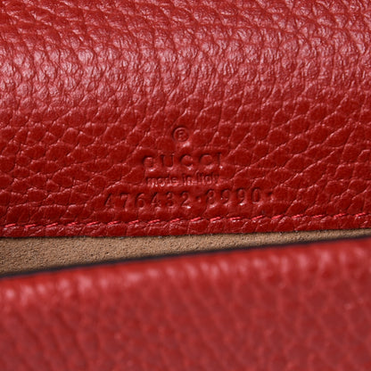 Gucci Calfskin Super Mini Dionysus Shoulder Bag Hibiscus Red 8 of 11