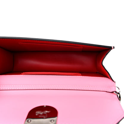 Christian Louboutin Patent Calfskin Small Elisa Baguette Bubble Gum 5 of 10