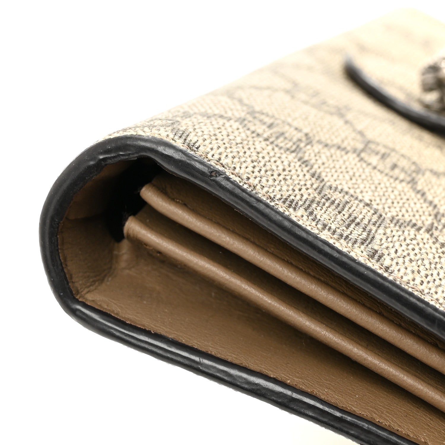 Gucci GG Supreme Monogram Mini Dionysus Chain Wallet Beige Taupe 11 of 11