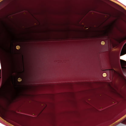 Bottega Veneta Butter Calfskin Padded Swoop Amaranto 5 of 8