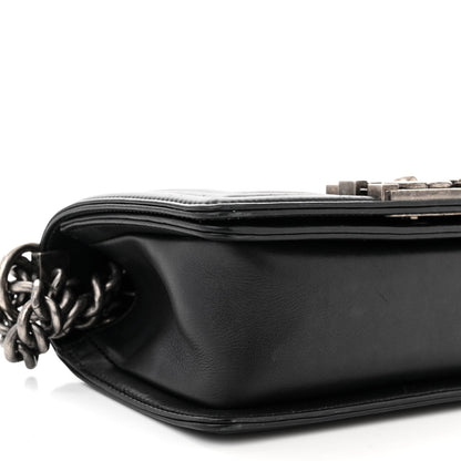 Chanel Calfskin Quilted Small Boy Flap Black 9 of 12