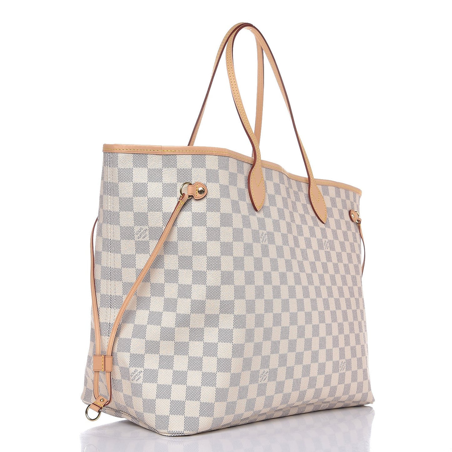 Damier Azur Neo Neverfull GM Rose Ballerine