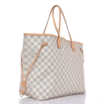 Louis Vuitton Damier Azur Neo Neverfull GM Rose Ballerine 4 of 9