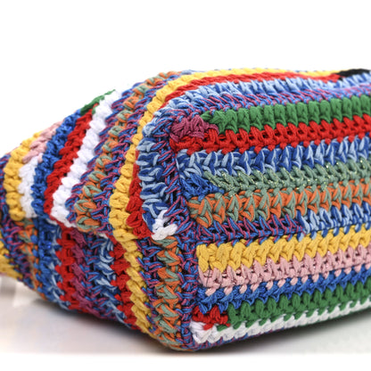 Miu Miu Fabric Crochet Pouch Multicolor 9 of 10
