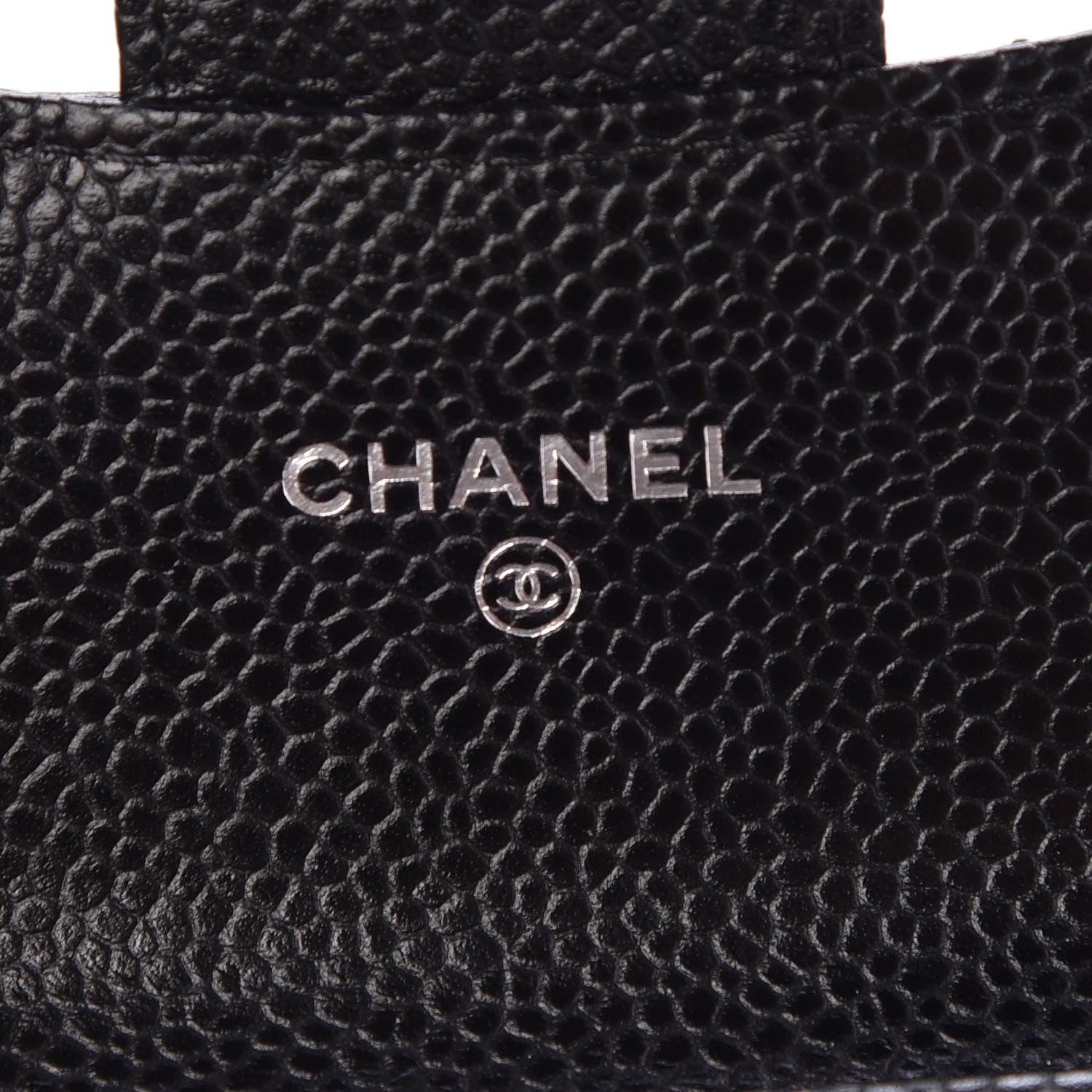 Chanel Caviar Quilted Flap Card Holder Black 6 of 9