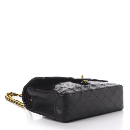 Chanel Lambskin Quilted Medium Double Flap Black 5 of 12
