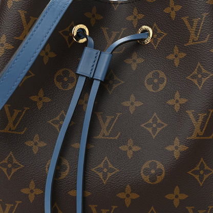 Louis Vuitton Monogram Neonoe MM Blue Jean 7 of 9