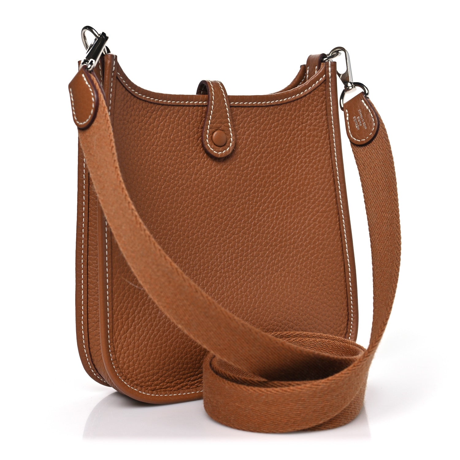 Hermes Taurillon Clemence Evelyne TPM Gold 1798372 – FASHIONPHILE