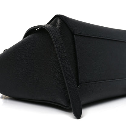 Celine Grained Calfskin Micro Belt Bag Black 9 of 10