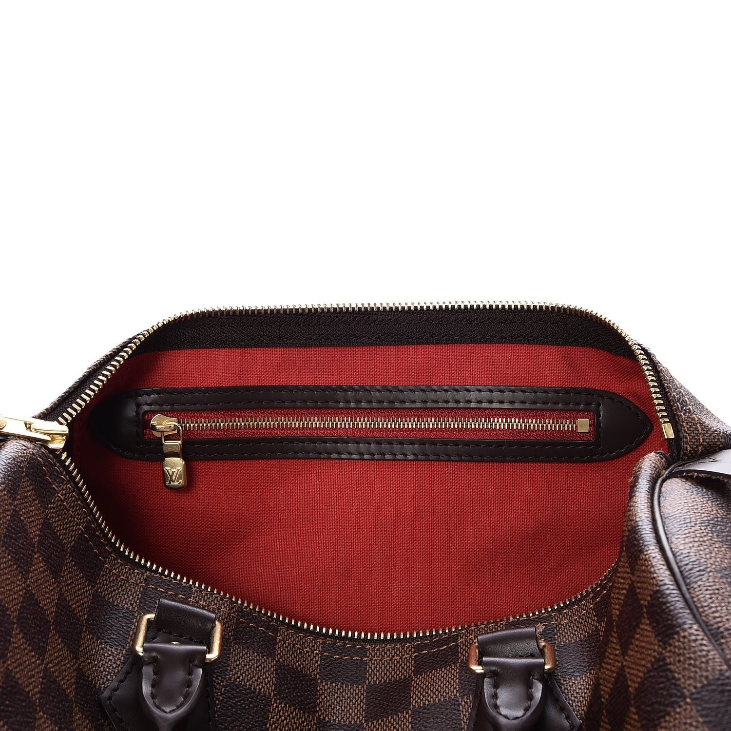 Louis Vuitton Damier Ebene Speedy 30 7 of 9