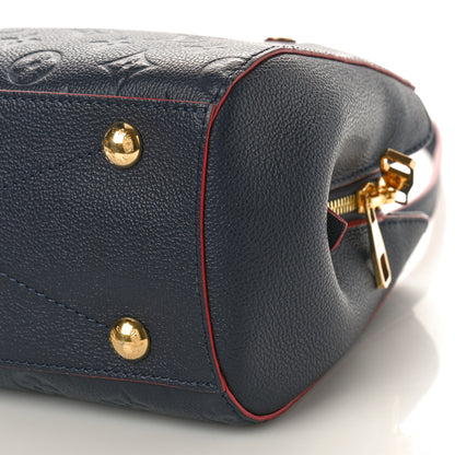 Louis Vuitton Empreinte Montaigne BB Marine Rouge 9 of 9