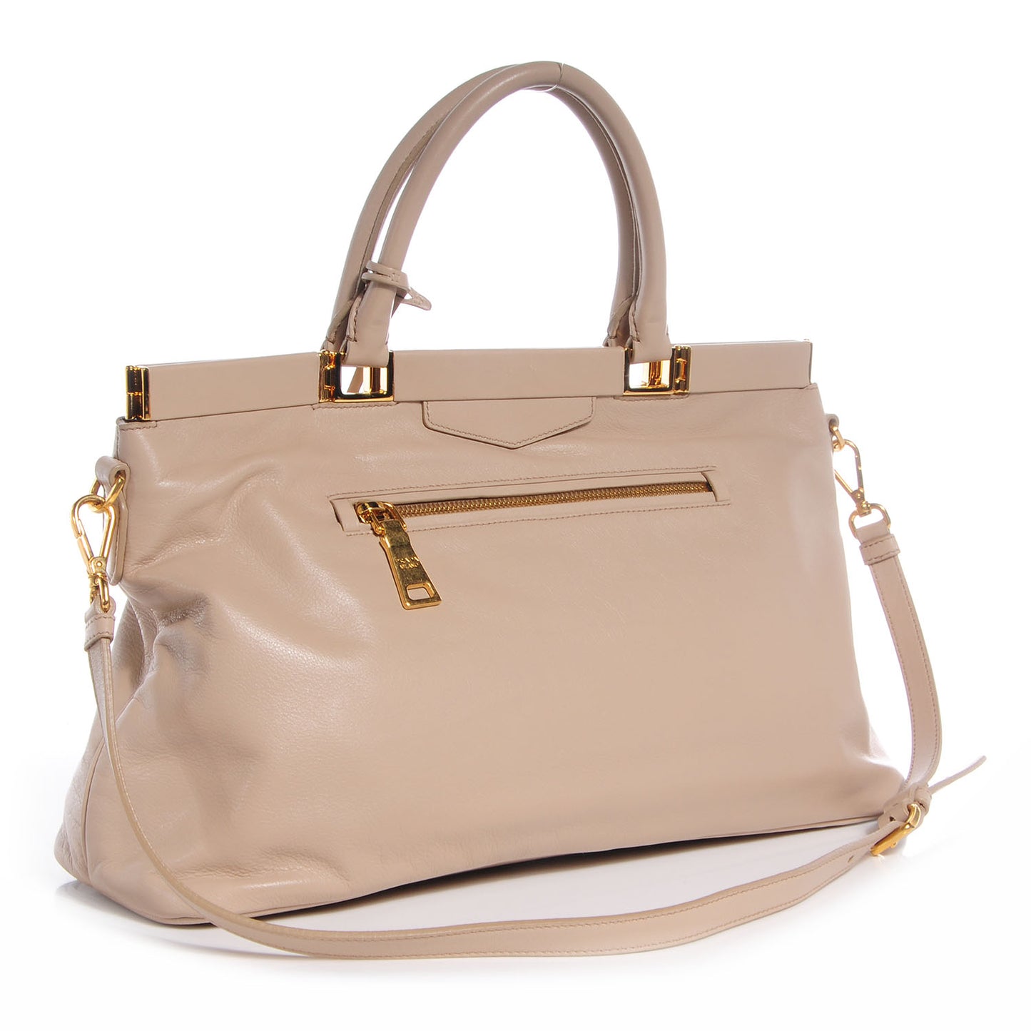 Soft Calf Shoulder Bag Quarzo