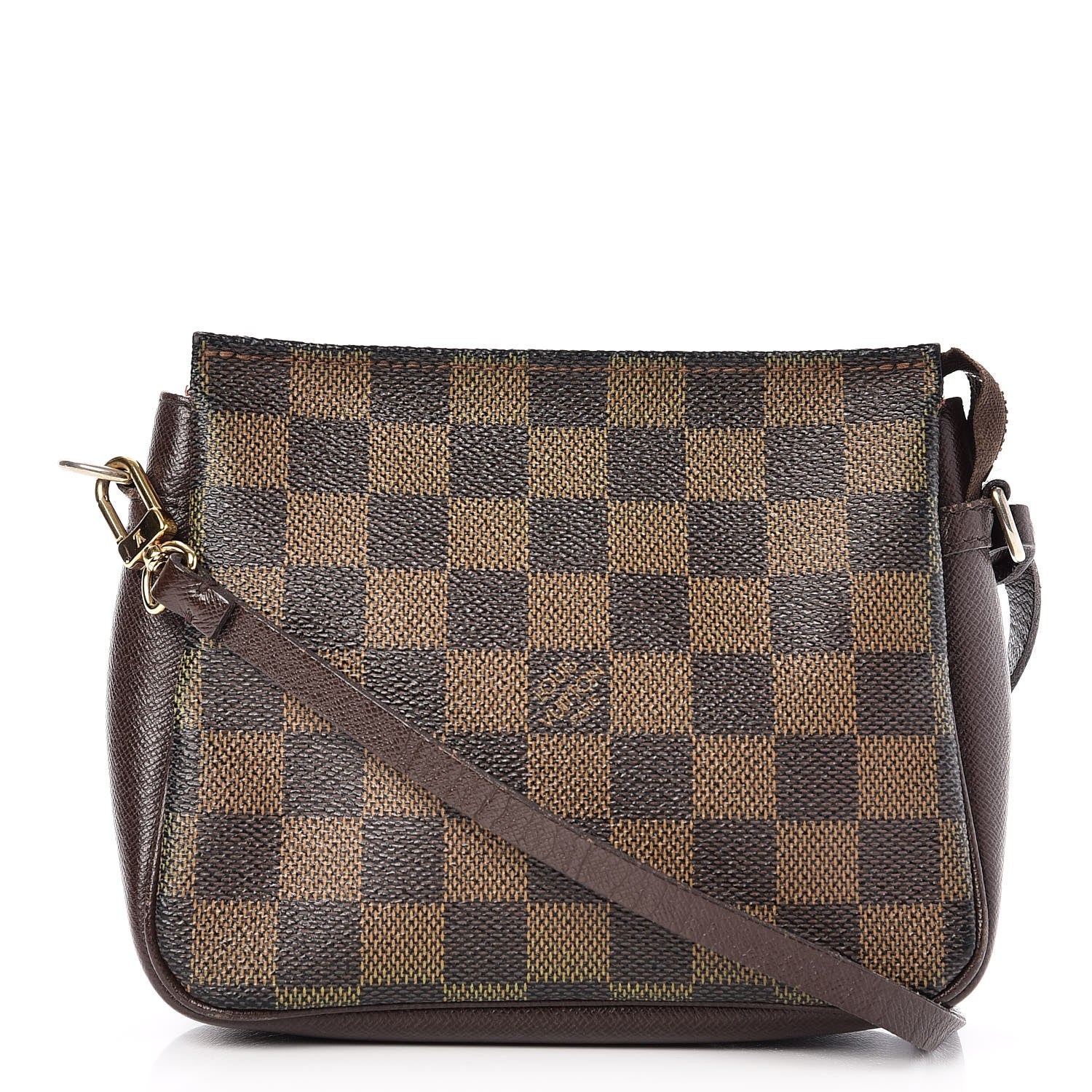 Louis Vuitton Damier Ebene Trousse Make Up Bag Pochette 1 of 8