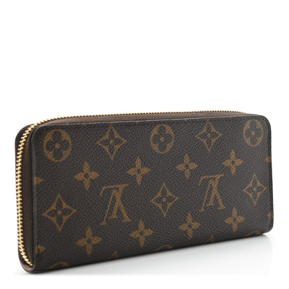 Louis Vuitton Monogram Clemence Wallet Rose Ballerine 3 of 8