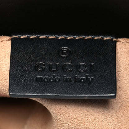 Gucci Guccissima Small Padlock Shoulder Bag Black 6 of 11