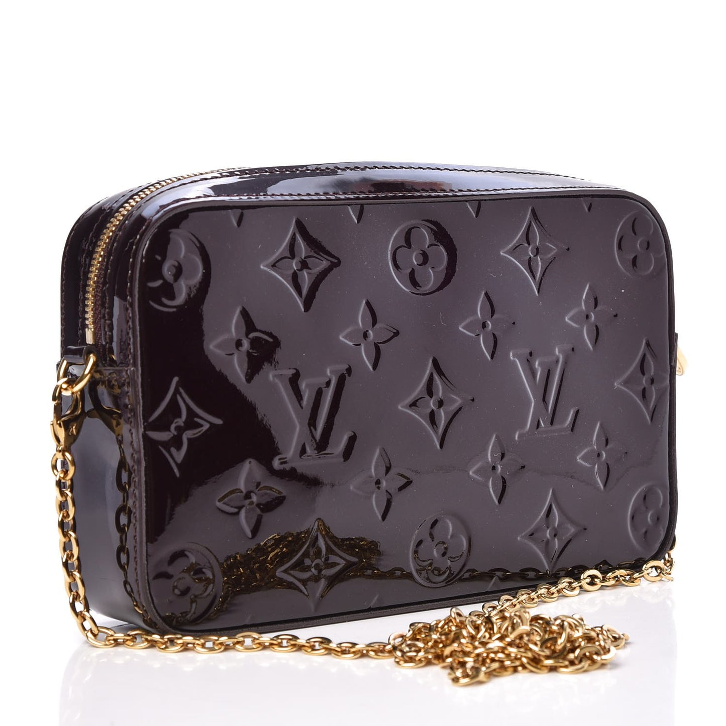 Vernis Camera Pouch Amarante