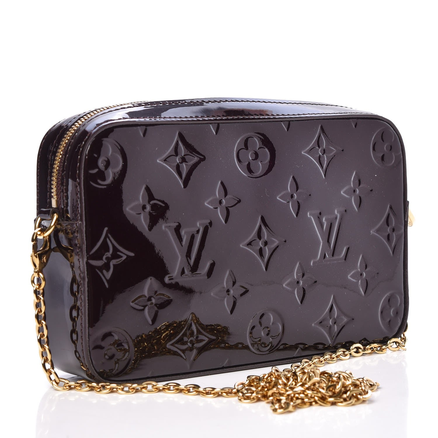 Louis Vuitton Vernis Camera Pouch Amarante 3 of 12
