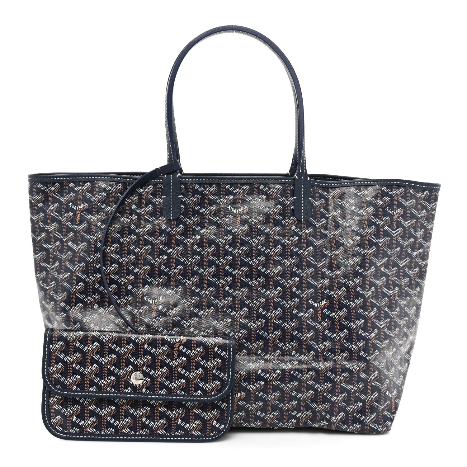 Goyard Goyardine Saint Louis PM Navy 3 of 11