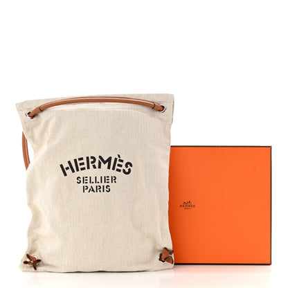 Hermes Toile Swift Maline Bag Gold Craie 11 of 11