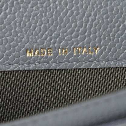 Chanel Caviar Quilted Boy Flap Card Holder Flap Grey 7 of 8