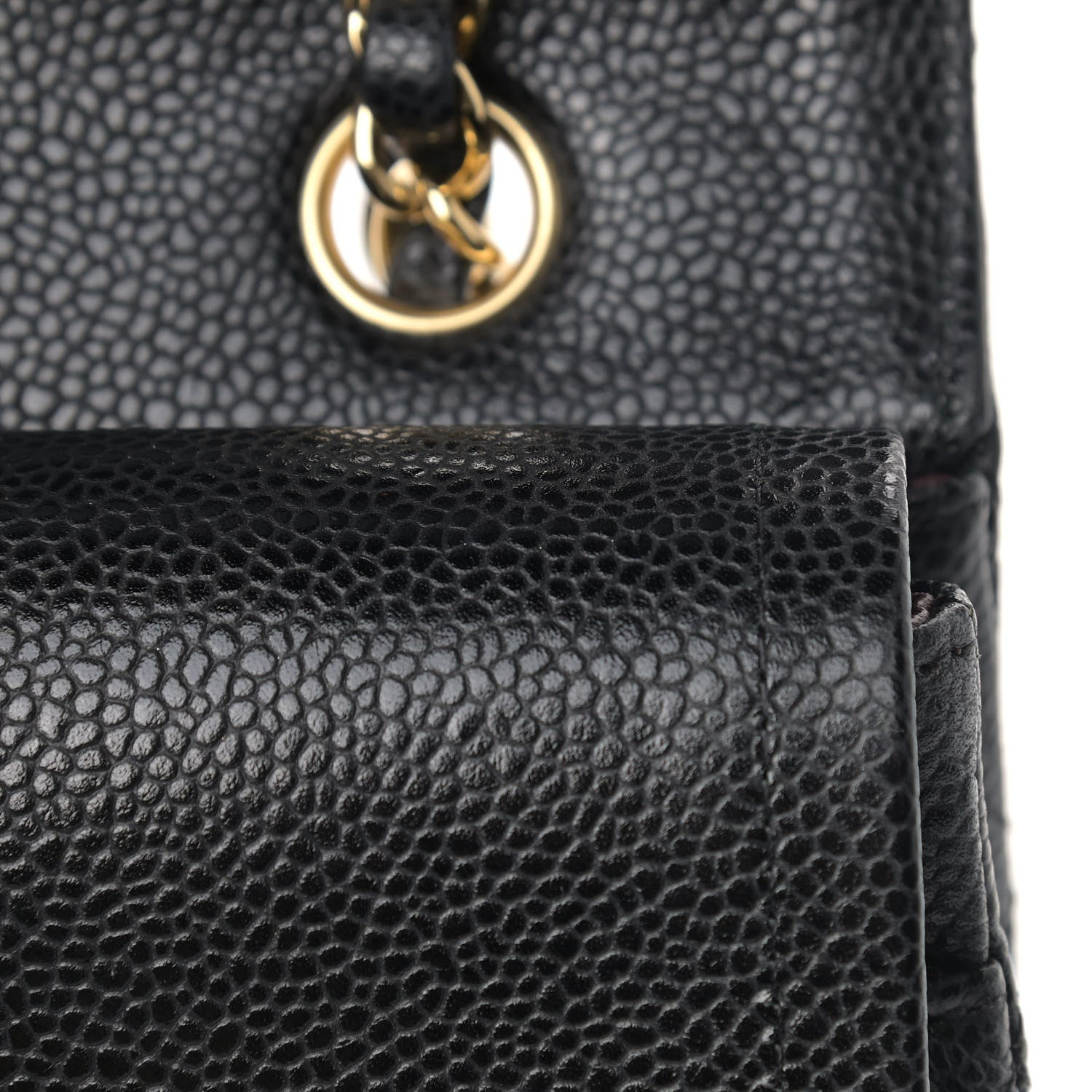 Chanel Caviar Quilted Medium Double Flap Black 13 of 13